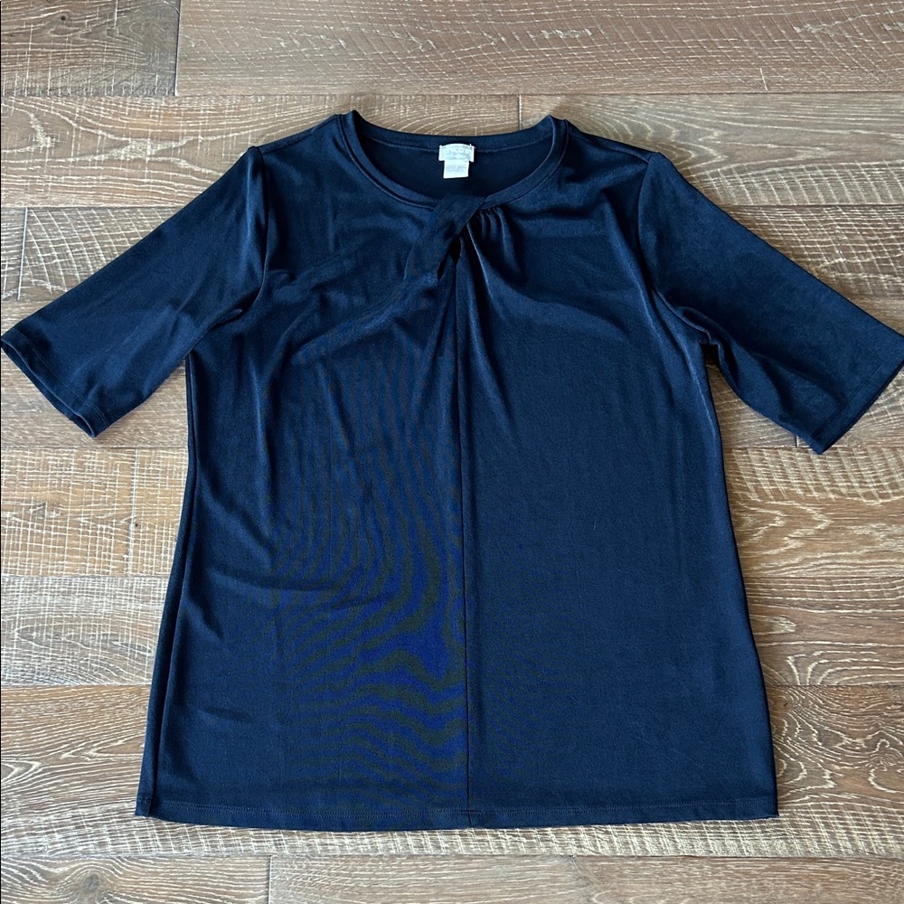 Chico’s Travelers Top with Keyhole Design